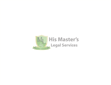 Tablet Screenshot of masterslegal.com